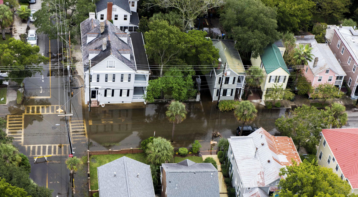 Charleston flooding increases; SELC on the front lines. Literally